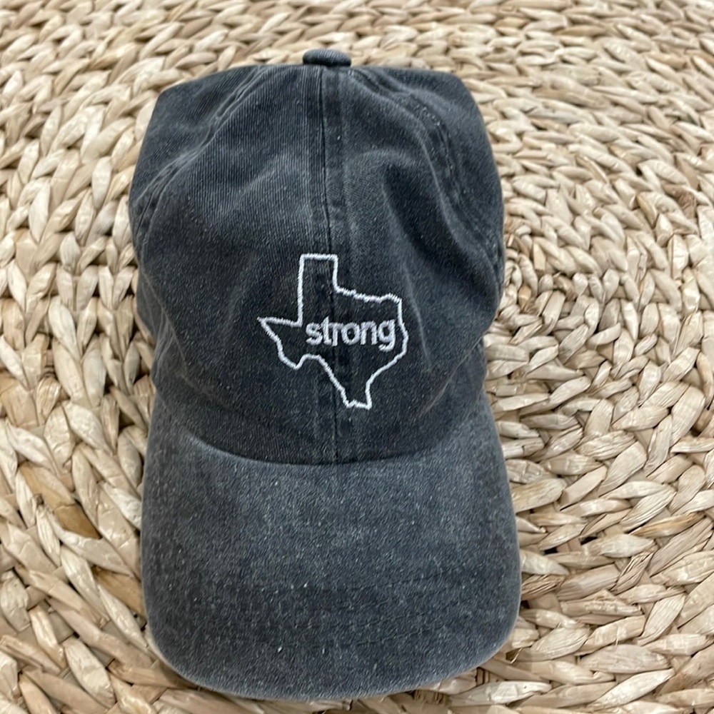 Charcoal faded Texas cap